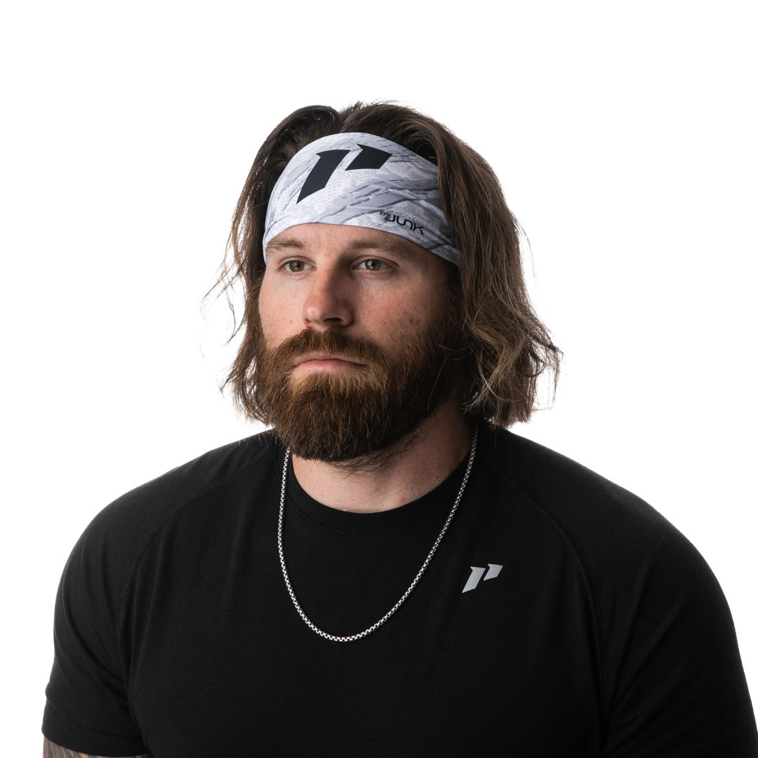 1st Phorm White Cobra Headband